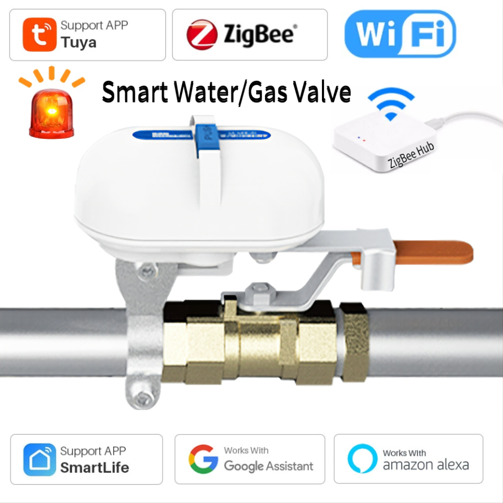 Smart Garden Zigbee - Tuya-Zigbee Válvula De Torneira De Água,