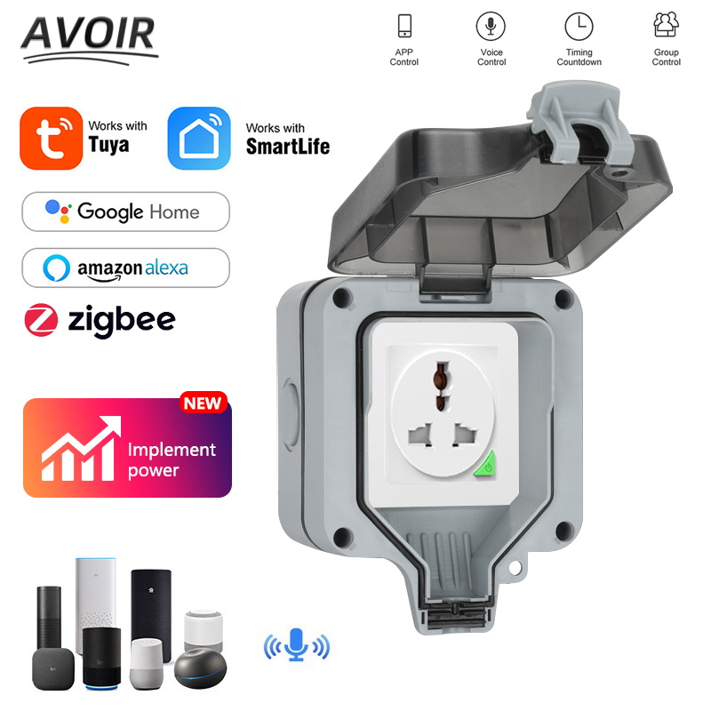 Smart Garden Zigbee - Avoir wifi soquete inteligente ip66 à