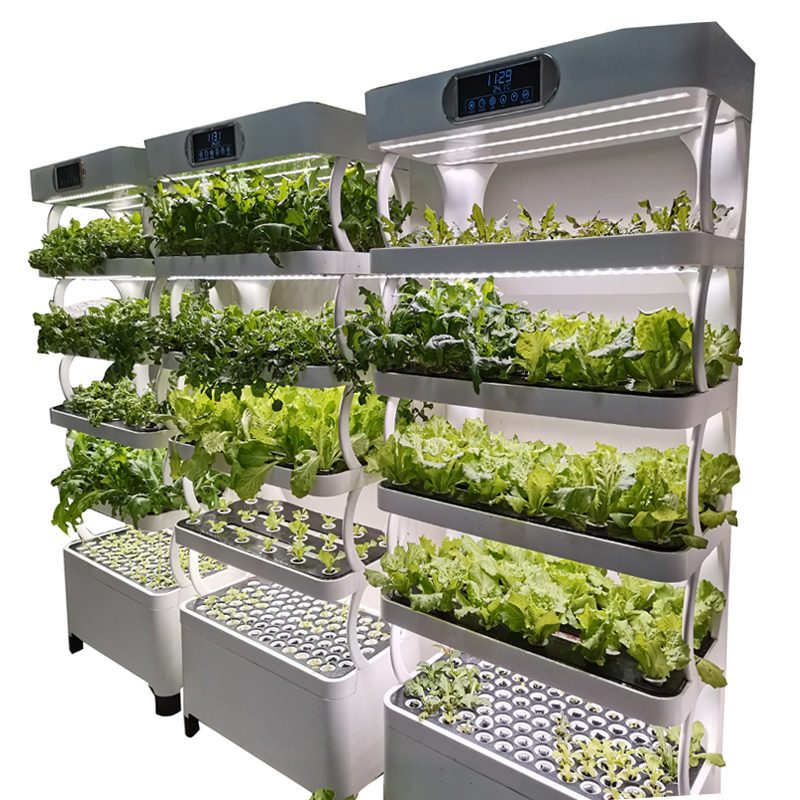 Smart Garden Indoor - Jardim Vertical Hidropônico Inteligente de Baixo