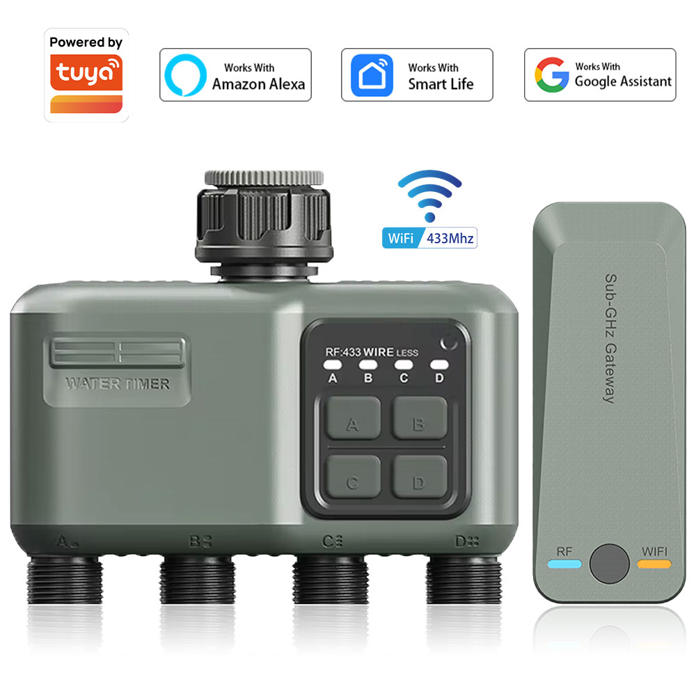 Yoocaa Smart Garden - Temporizador de Água Programável com 4