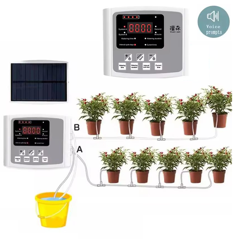 Yoocaa Smart Garden - Sistema de irrigação solar para jardim,