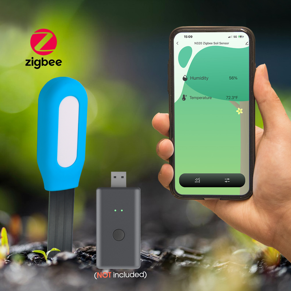 Sensor inteligente de solo zig - Smart Garden Zigbee avaliação e preço