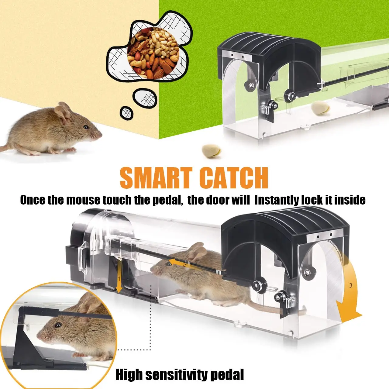 Armadilha de roedores de plást - Smart Garden Indoor avaliação e preço