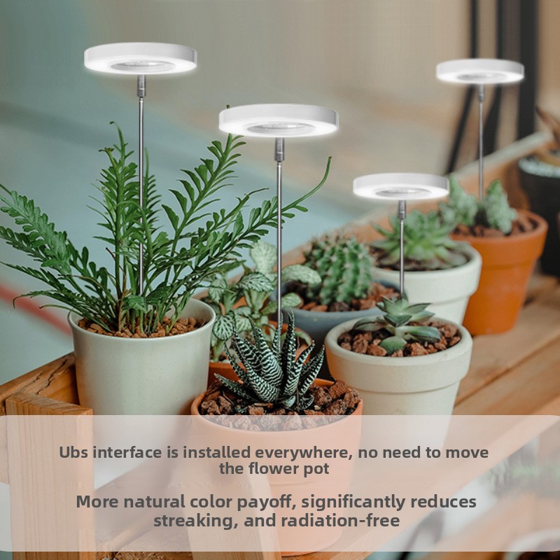 Luz LED de Anel Retrátil USB c - Plant Grow Light Full Spectrum avaliação e preço
