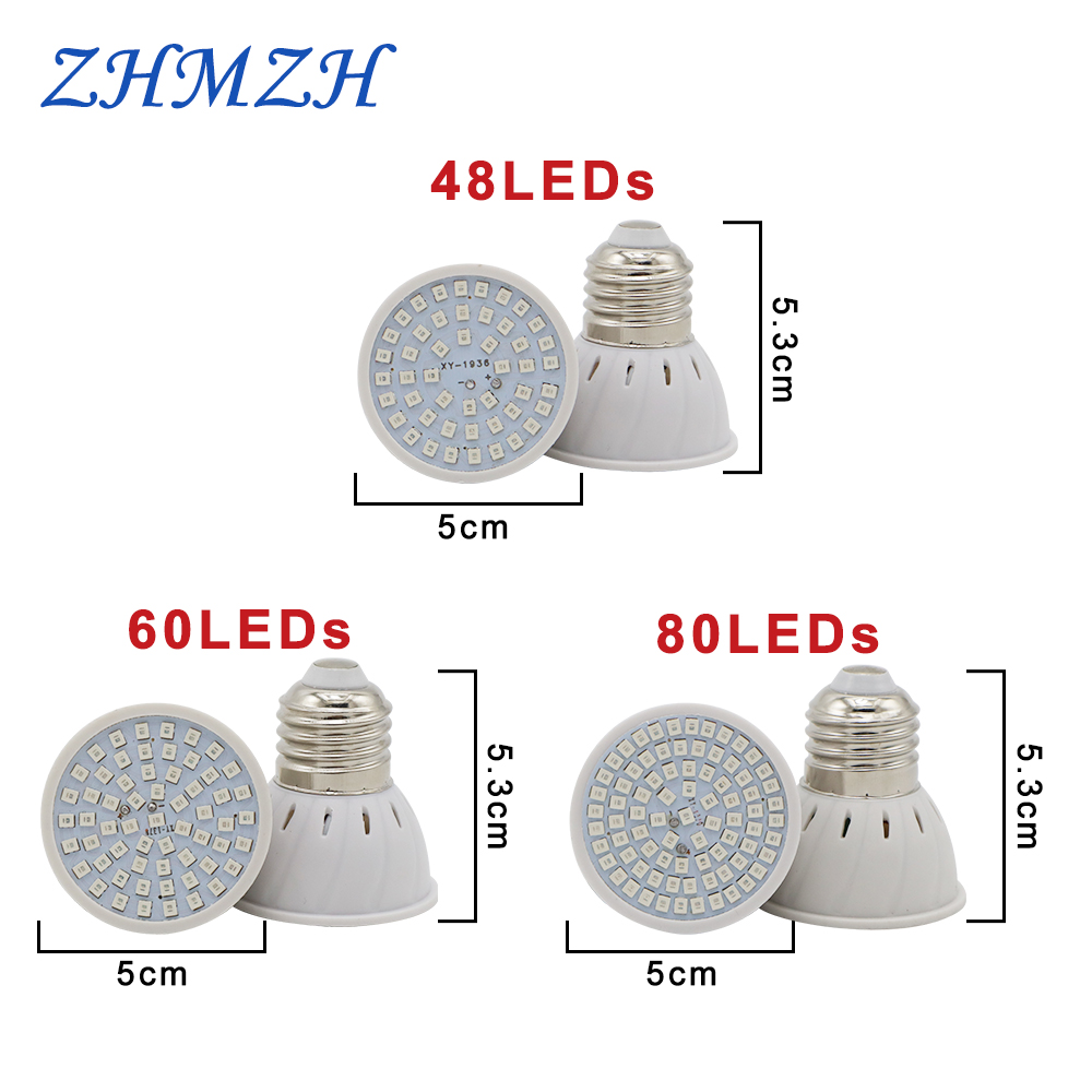 E27 led planta crescente lâmpa - Plant Grow Light Full Spectrum avaliação e preço