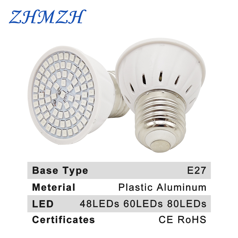 E27 led planta crescente lâmpa - Plant Grow Light Full Spectrum avaliação e preço