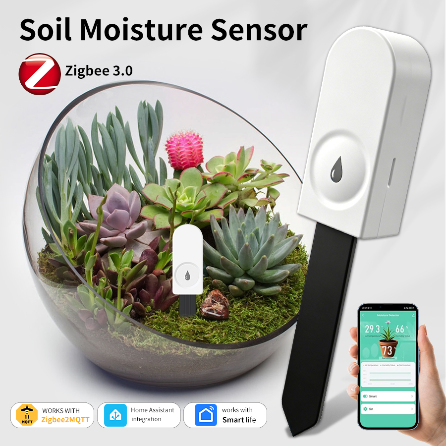 Sensor Inteligente de Umidade  - Smart Garden Zigbee avaliação e preço