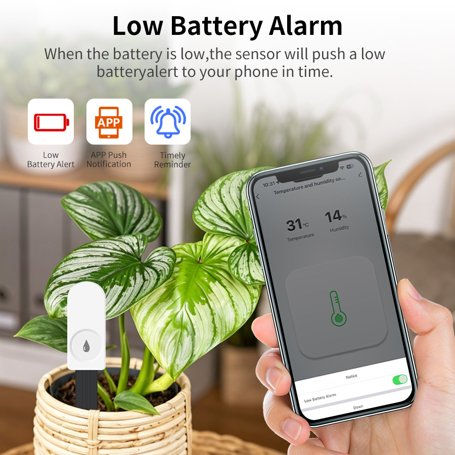 Sensor Inteligente de Umidade  - Smart Garden Zigbee avaliação e preço