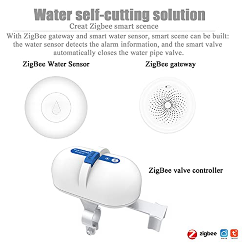 Tuya-Zigbee Válvula De Torneir - Smart Garden Zigbee avaliação e preço