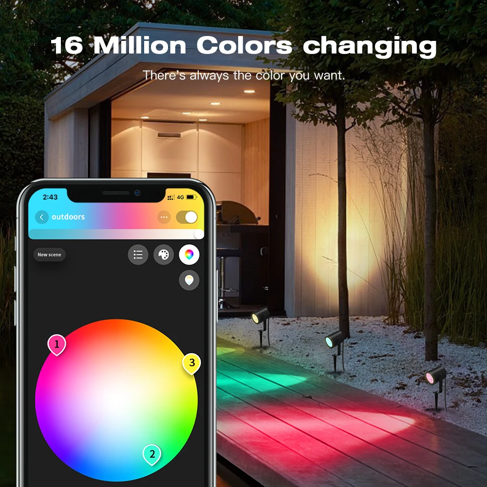 Luz de Parede LED Inteligente  - Smart Garden Zigbee avaliação e preço