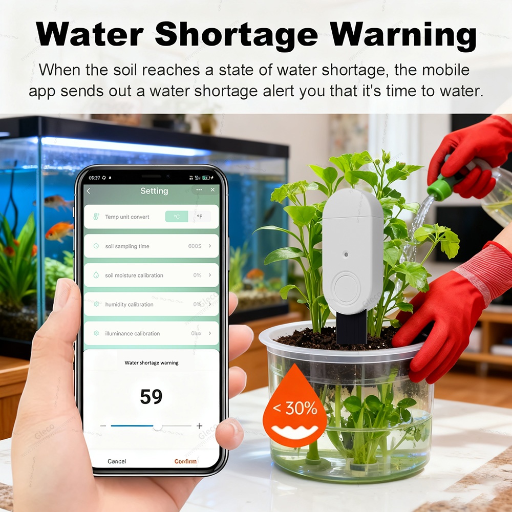 Sensor de Umidade do Solo 4 em - Smart Garden Zigbee avaliação e preço