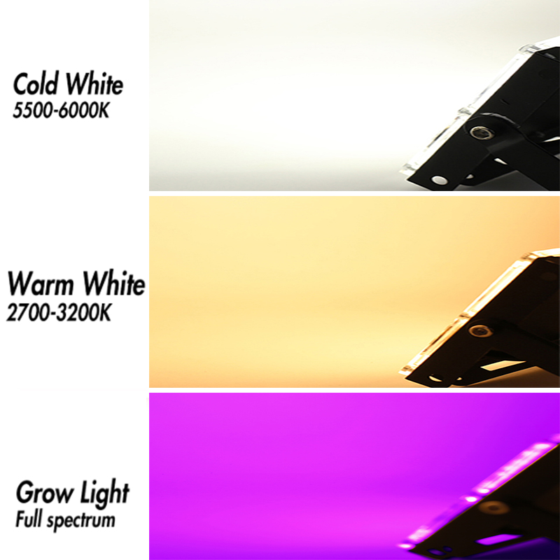 2 Peças Holofote LED 50W 100W, - Plant Grow Light Full Spectrum avaliação e preço