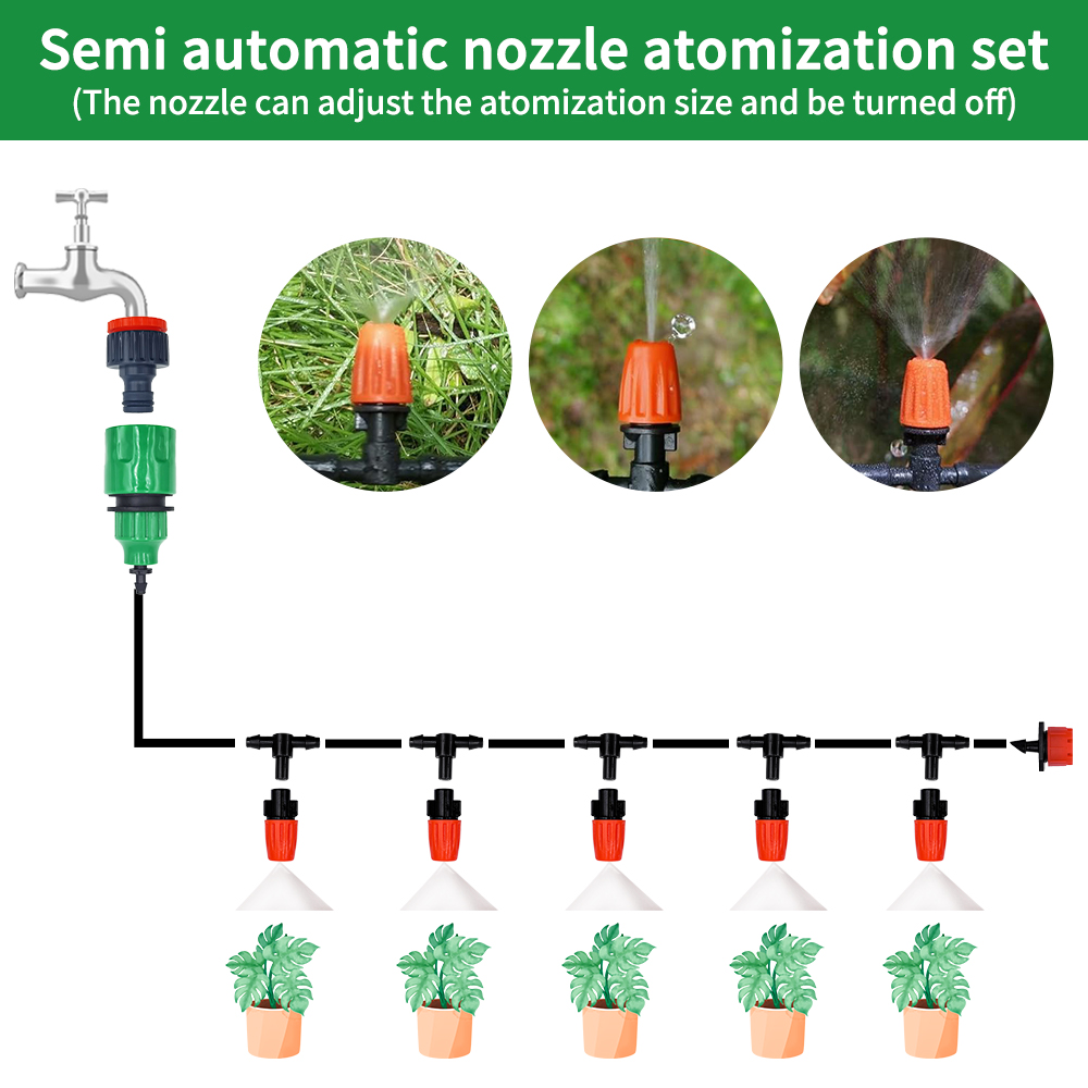 Kit de irrigação com bicos de  - Yoocaa Smart Garden avaliação e preço