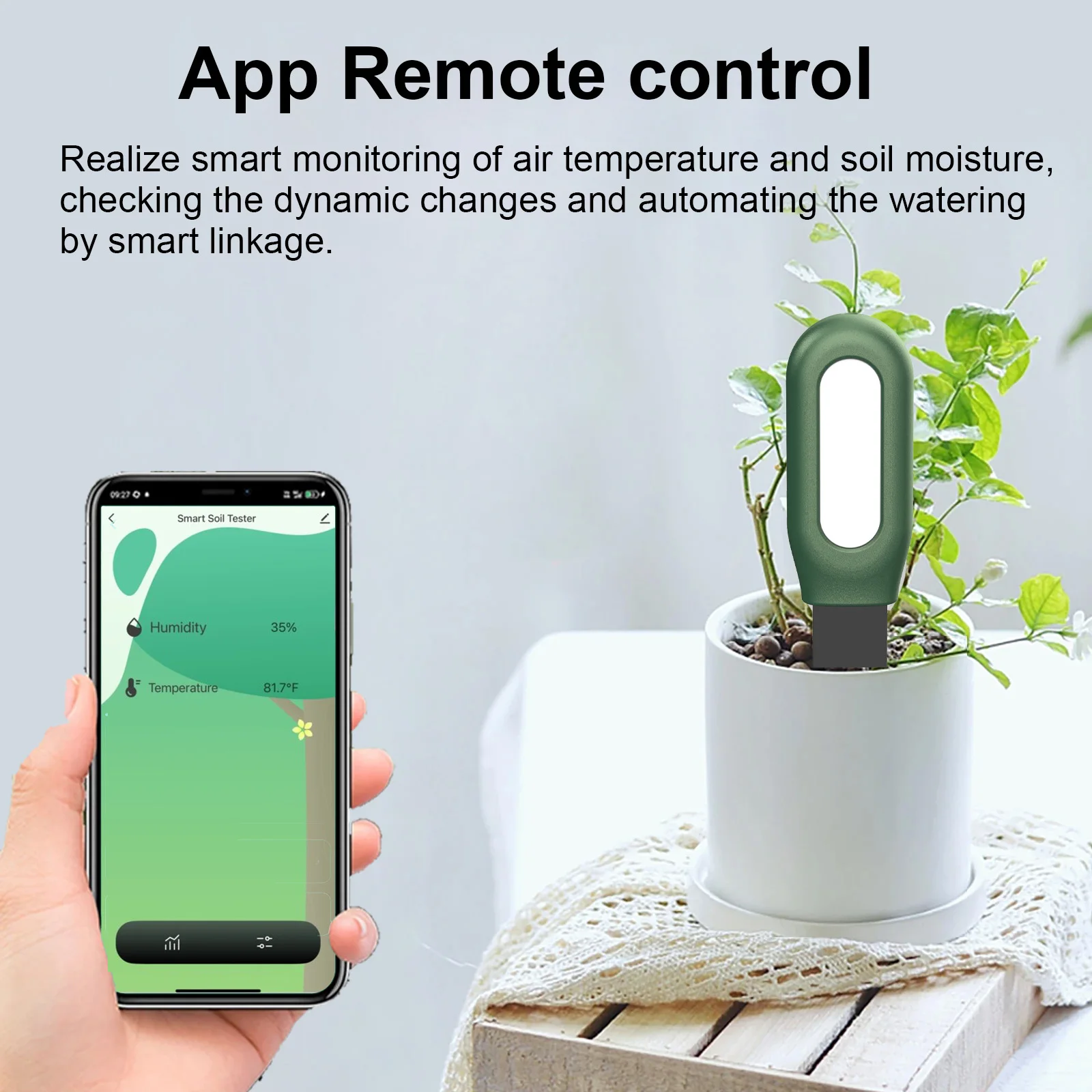 Tester de Solo Inteligente Zig - Smart Garden Zigbee avaliação e preço