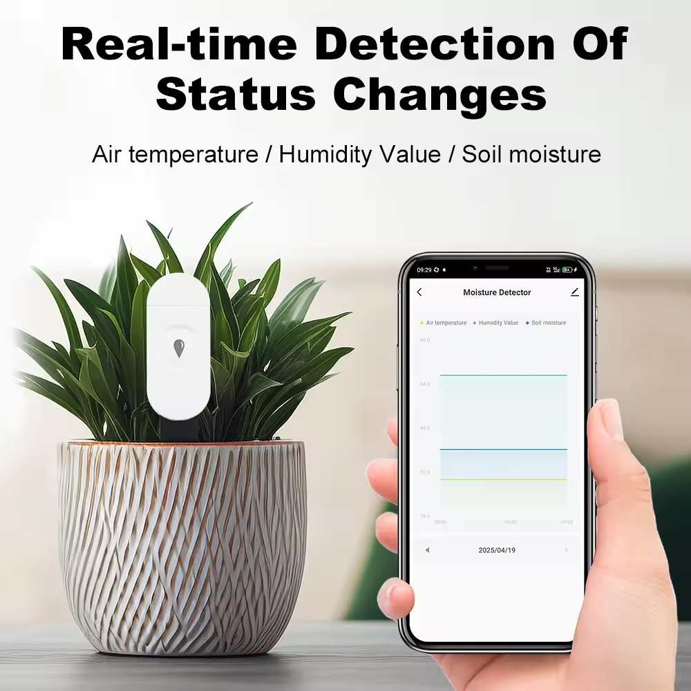 Tuya zigbee temperatura umidad - Smart Garden Zigbee avaliação e preço