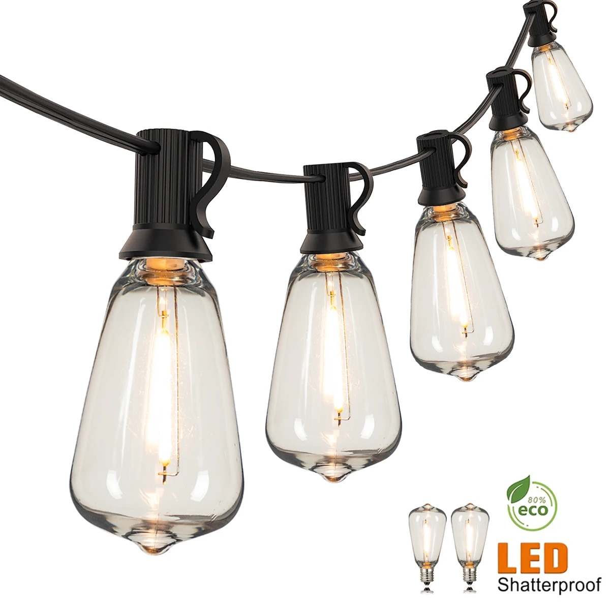 Luzes de Cordão ST38 110V com  - Smart Garden Furniture avaliação e preço